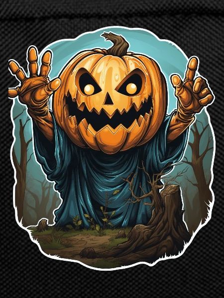 Halloween Emerging Hands Spooky Pumpkin