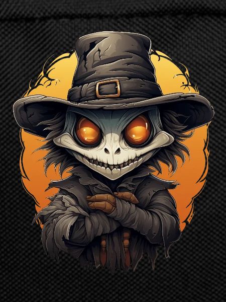 Scarecrow Halloween Cartoon Scary Scarecrow