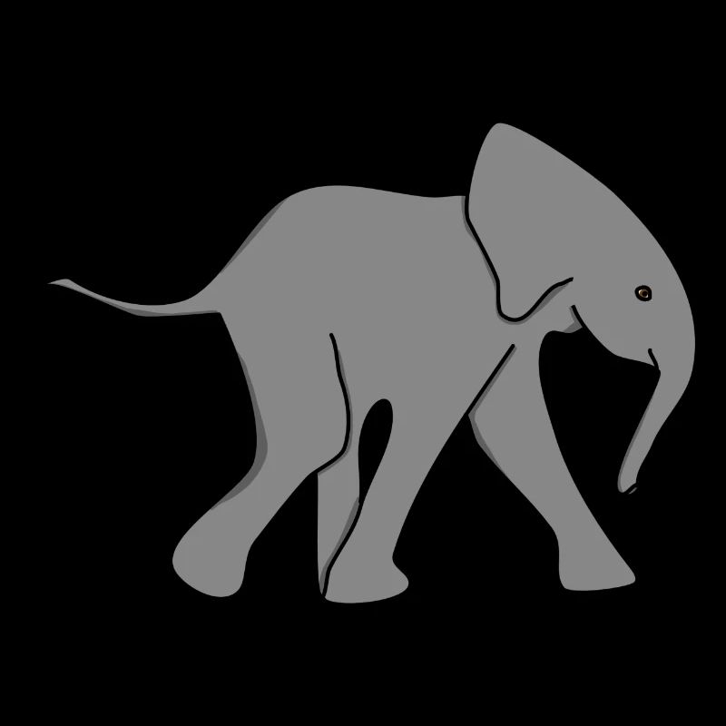Éléphant Bébé Bébé Éléphant Bébé Jeunes Enfants