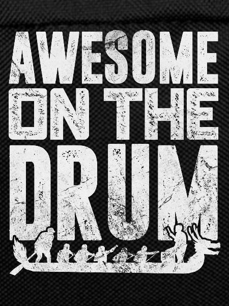 Awesome on the drum