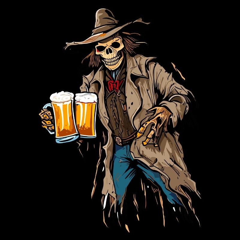 Vogelscheuche / Erntehelfer / Maisfeld / Feld