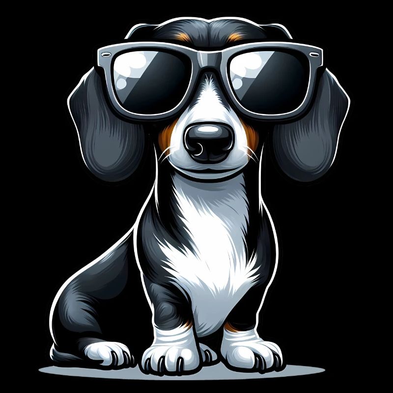 Süßer Dackel Hund