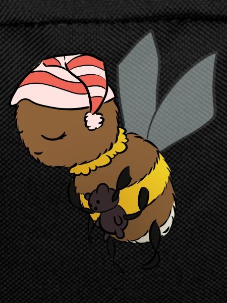 Baby-Hummel schlafend