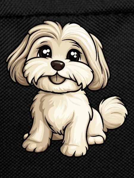 Havanese Dog Comic Baby