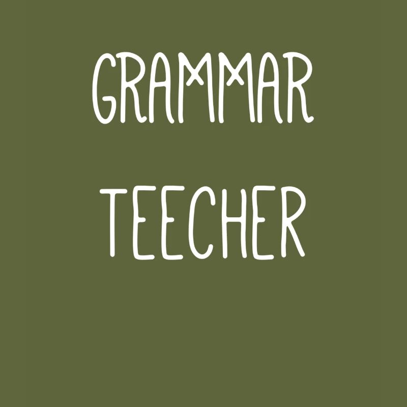Professeur de grammaire autodérisoire