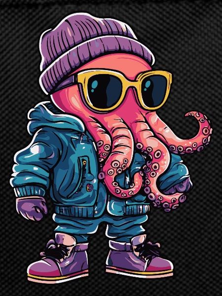 Oktopus Winter Comic