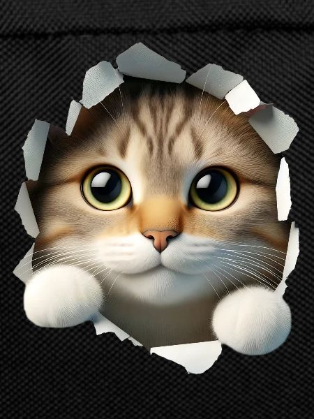 Cat in Hole 1