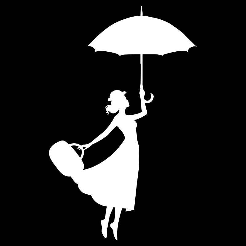 frau regenschirm