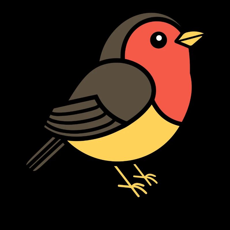 Rotkehlchen VOGEL