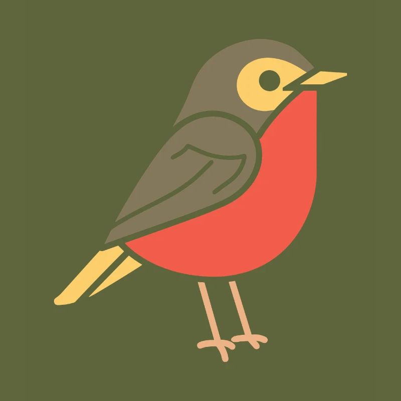 Rotkehlchen VOGEL