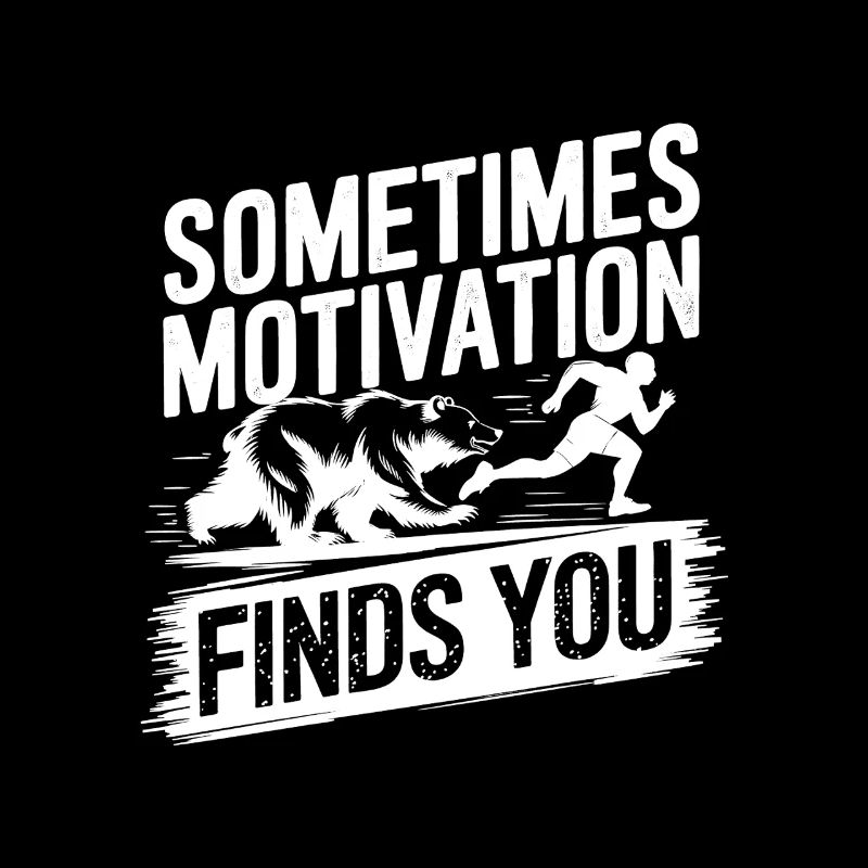 Parfois, la motivation vous trouve ! Jogging de course