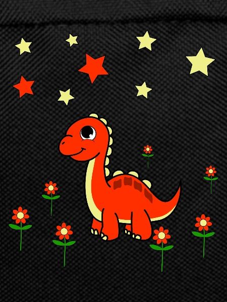 Dino Flowers Stars