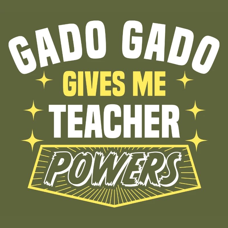 Gado Gado Gives Me Teacher Powers Funny Professor
