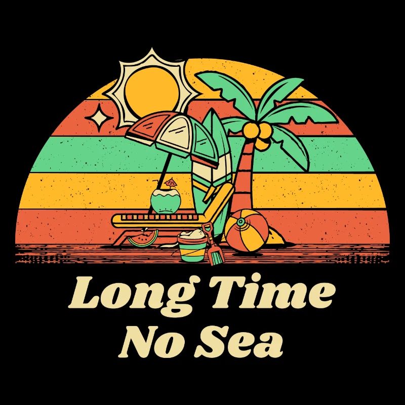 Longtemps pas de plage de mer été océan tropical