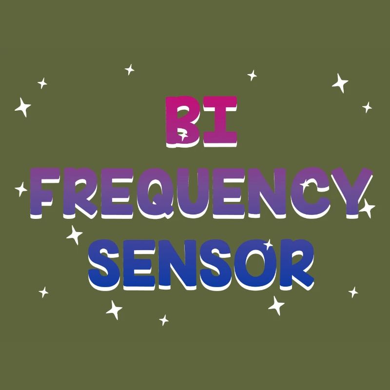 Bi Frequency Sensor Bisexual Pun Bi Pride Joke