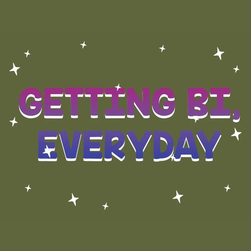 Getting Bi Everyday Bisexual LGBTQ Bi Pride LGBT