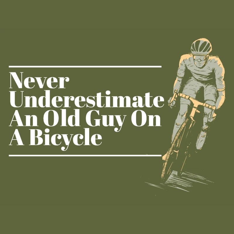 Never Underestimate An Old Guy on a Bicycle