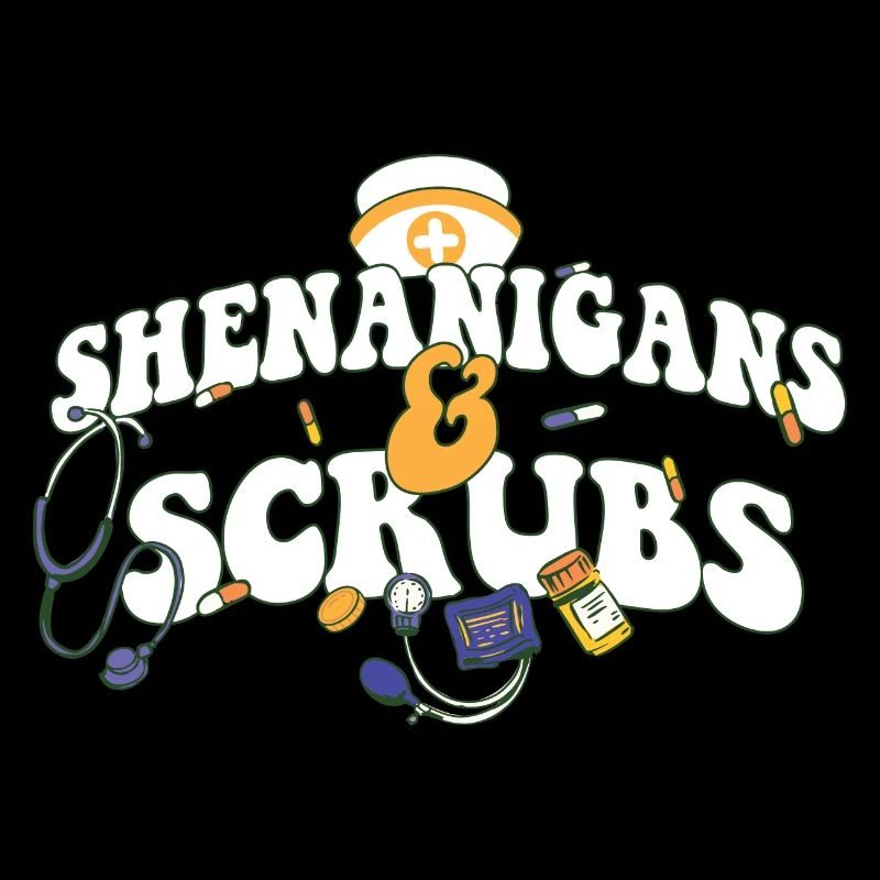Shenanigans & Scrubs Infirmière urgente Médecin St.