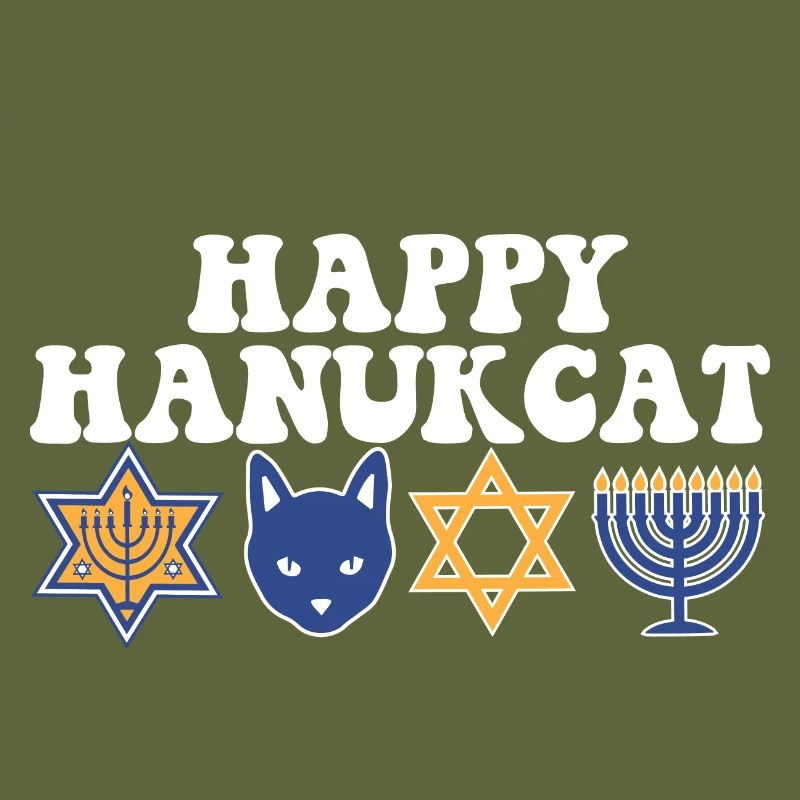 Juif Hanoukka Hanukcat Étoile De David Menorah