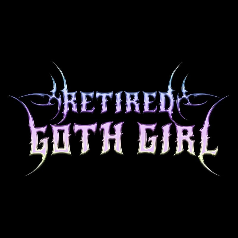 Retired Goth Girl! Gothic Emo Girl