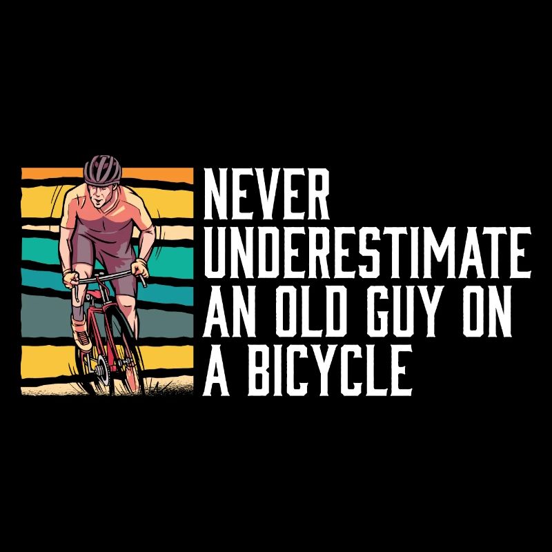 Never Underestimate An Old Guy on a Bicycle