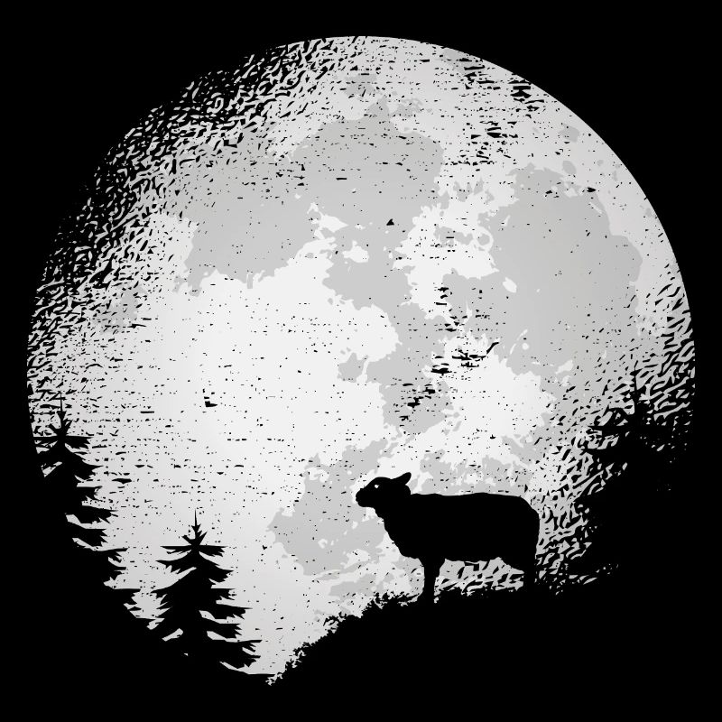 Sheep Full Moon Sheep Breeders Shepherd