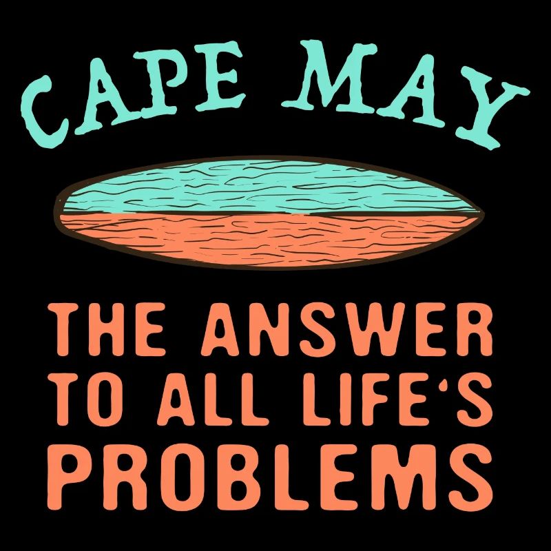 Cape May Answer To All Life's Problems Surfing