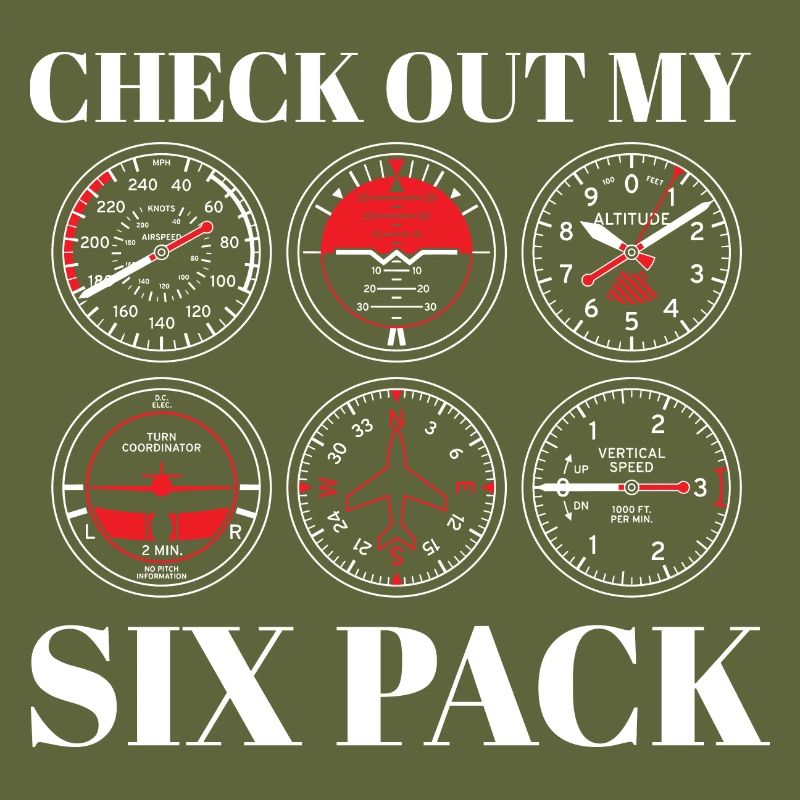 Funny Pilot Six Pack Simulation de vol d’aviation