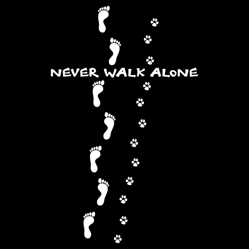 never walk alone dog