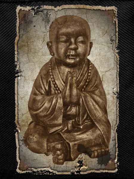 Buddhist monk - antique style