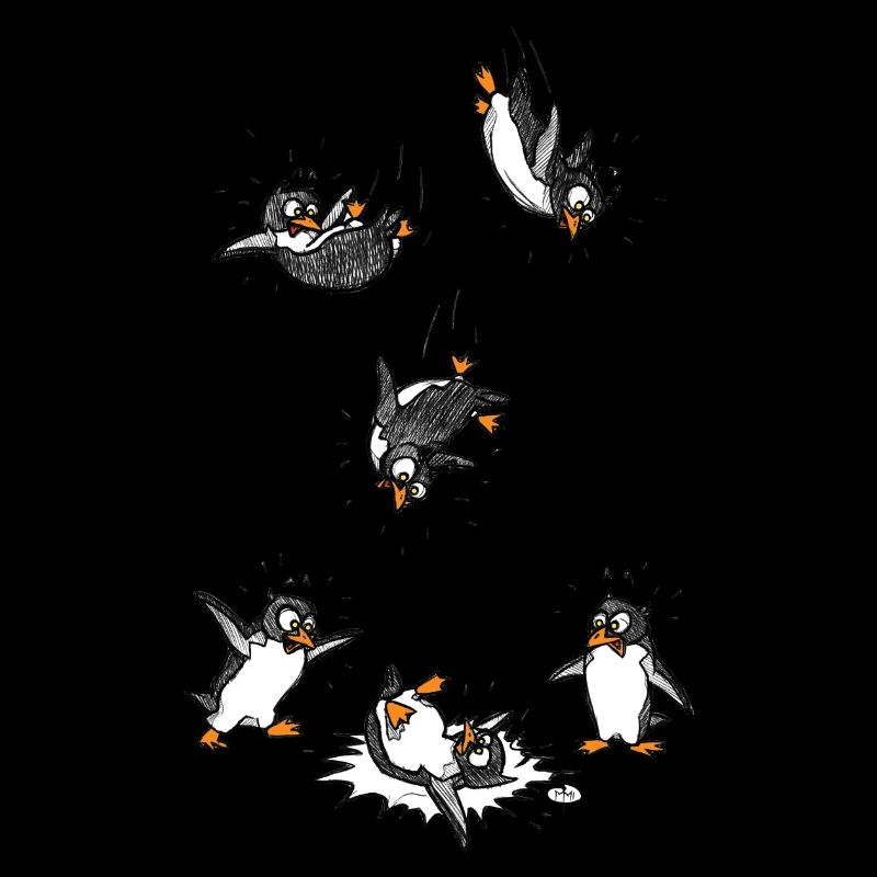Penguins can not fly!