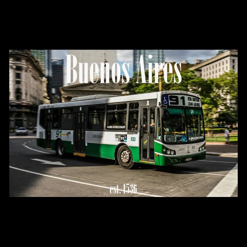BUENOS AIRES est BUS
