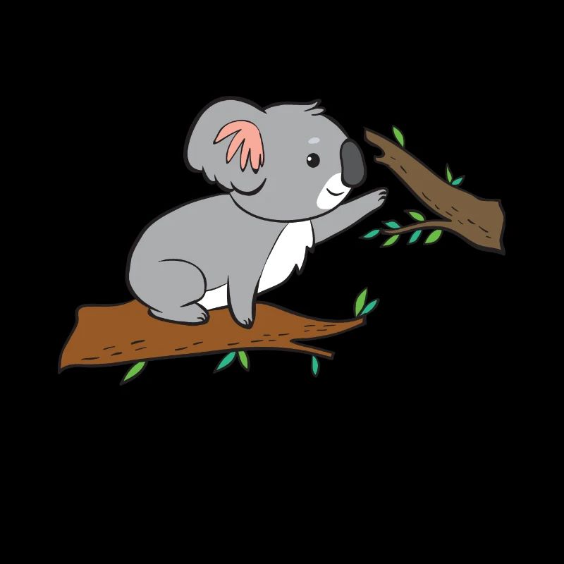 Koala - beim klettern