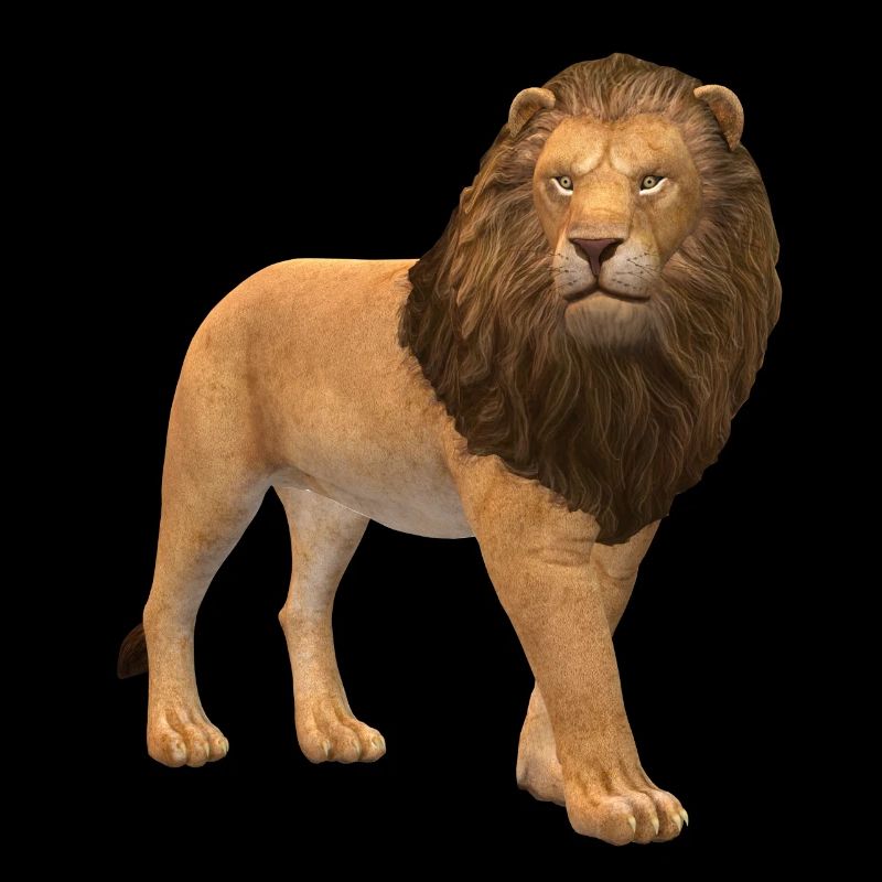 Lion 3D