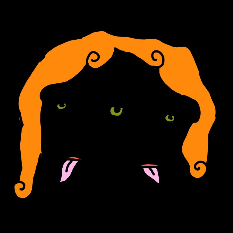 Psychedelisches Gesicht