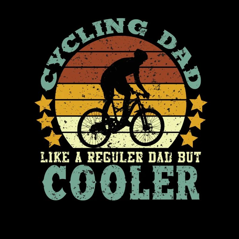 Faire du vélo comme un père ordinaire mais plus cool