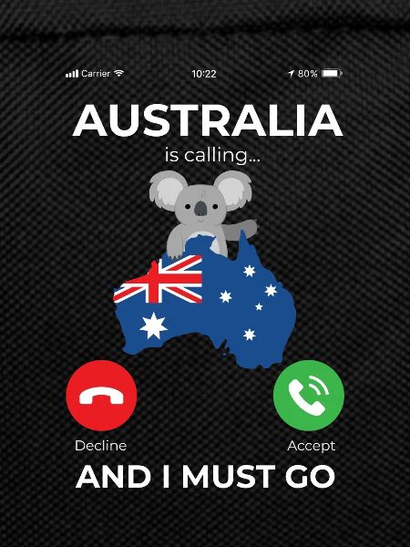 Australien is Calling Urlaub Geschenk