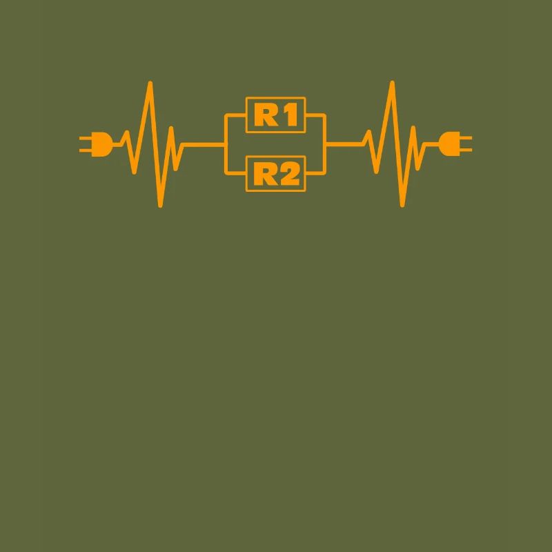 Electrician Profession ECG Tension Craftsman Gift