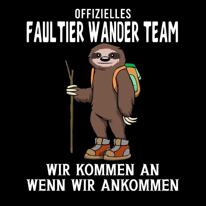 Faultier Wander Team Wanderoutfit