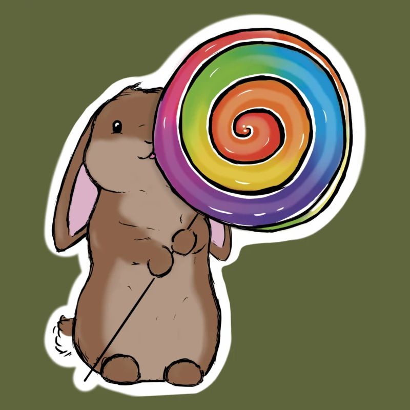 Lollipop rabbit
