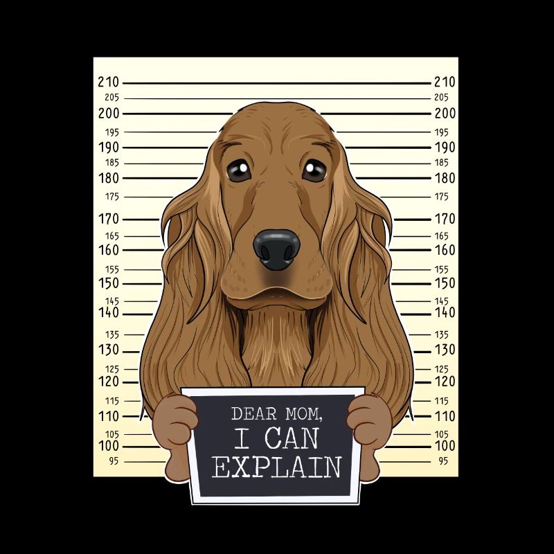 Chère maman je peux expliquer i cocker spaniel maman i