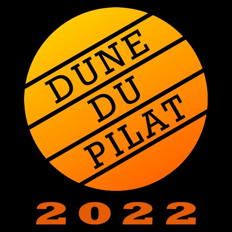 Dune du Pilat 2022, soleil, penché