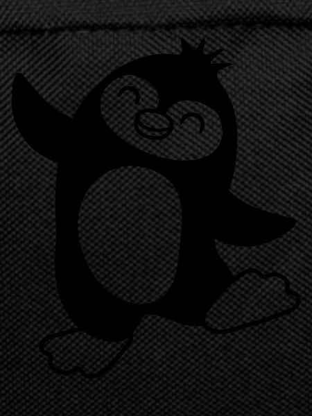 Cute happy penguin dancing