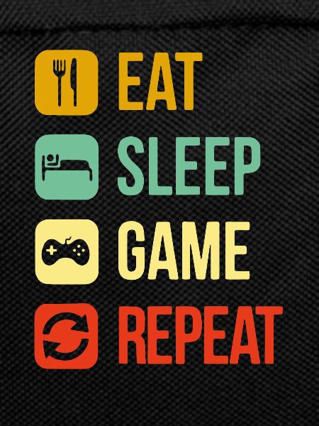 eat sleep repeat video game