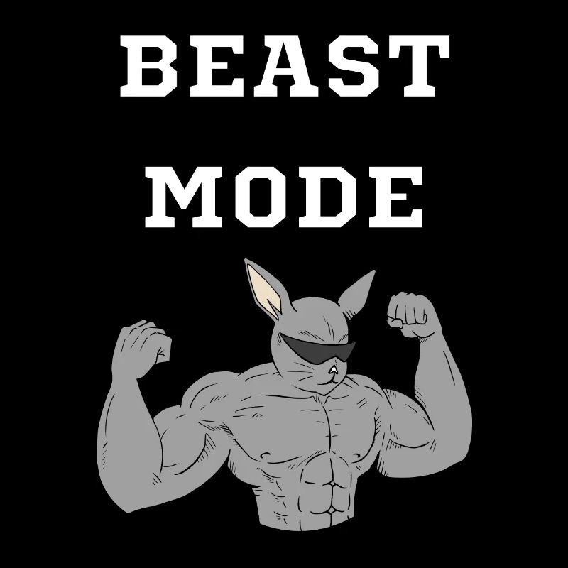 Beast mode Hase