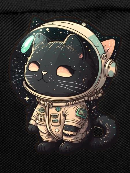 Black Cat Astronaut