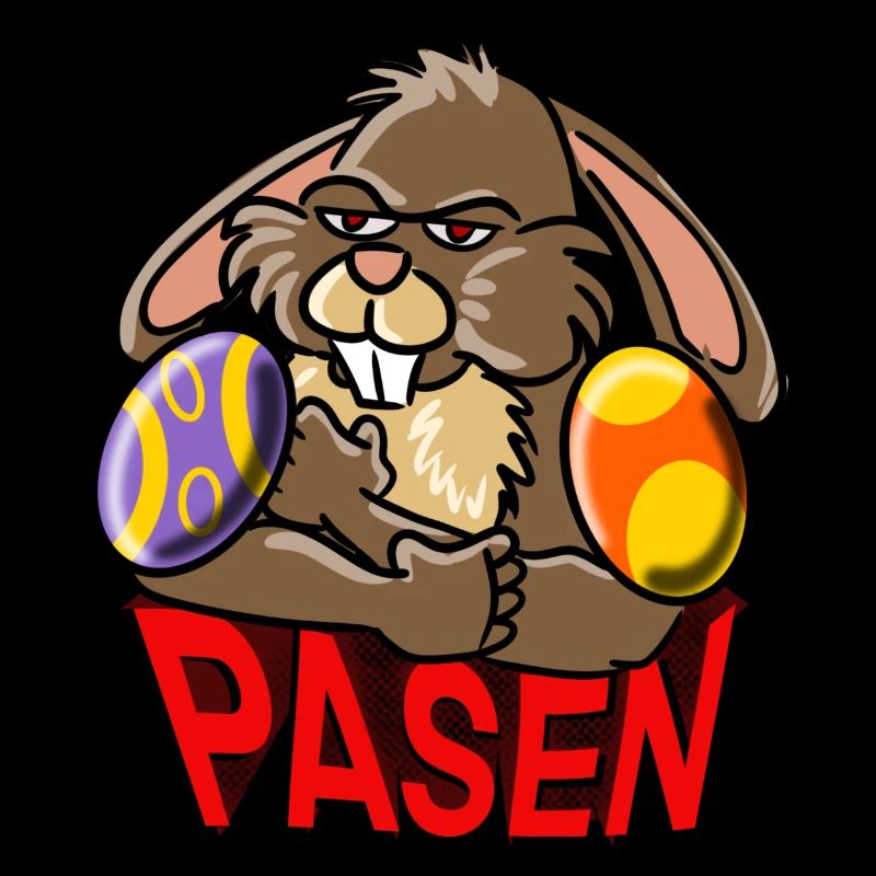Wütender Osterhase