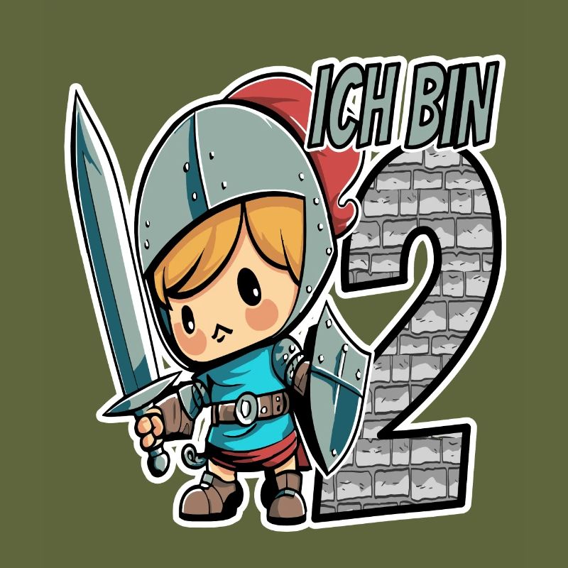 Ich bin 2 - 2. Geburtstag - Ritter