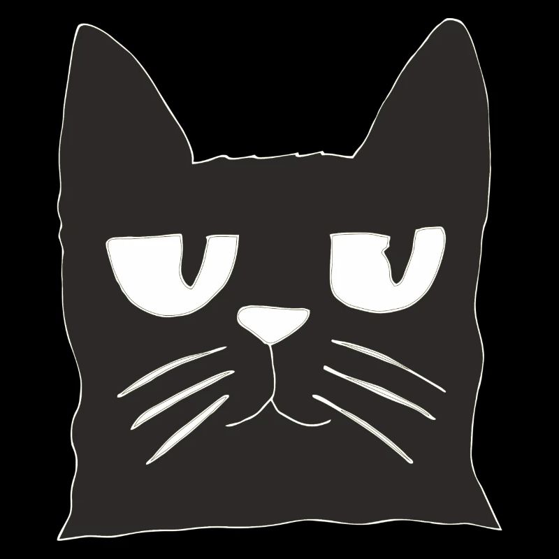 katze schwarz