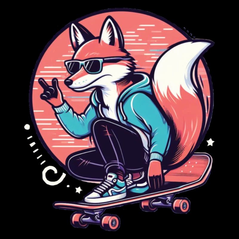 Skater-Fuchs